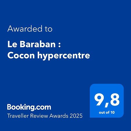 Le Baraban : Cocon Hypercentre Apartment Saint-Etienne  Ngoại thất bức ảnh